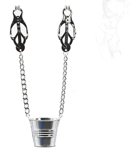 Taisei Pinces à seins BDSM avec chaîne Pinces à tétons SM Pinces à tétons de bondage Pinces à seins Pinces à tétons Pinces à tétons Labia Pinces à tétons SM Jouets sexuels for couples