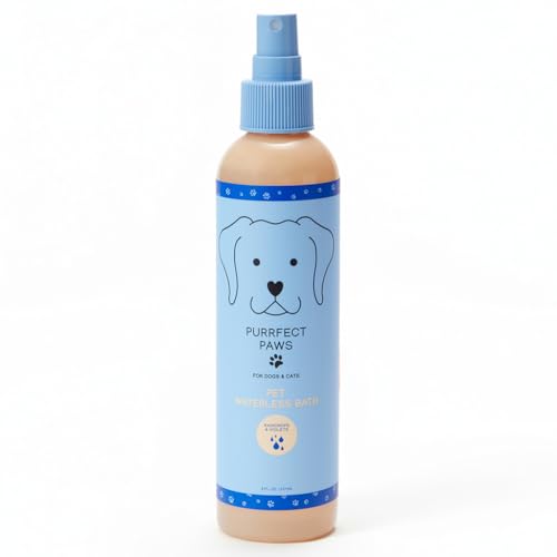 Waterless Pet Shampoo for Dogs & Cats – Dry Shampoo for Sensitive