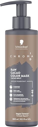 Schwarzkopf Professional CHROMA ID Bonding Color Mask Mascarilla de Color Semipermanente - 6-46 Raw Cacao - 250 ml