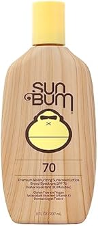 Sun Bum Moisturizing Sunscreen Lotion Suitabe for All Skin Types, SPF 70, 8-Ounce