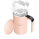 Fonction de recharge optimisée : Conçue avec un port de charge rapide, la tasse à café auto-brassante exploite le câble TYPE-C inclus pour confirmer une utilisation prolongée d'environ une journée, simplifiant les routines quotidiennes et permettant de profiter de vos boissons en toute fluidité où que vous soyez. Son autonomie et sa praticité répondent aux besoins des utilisateurs actifs.
