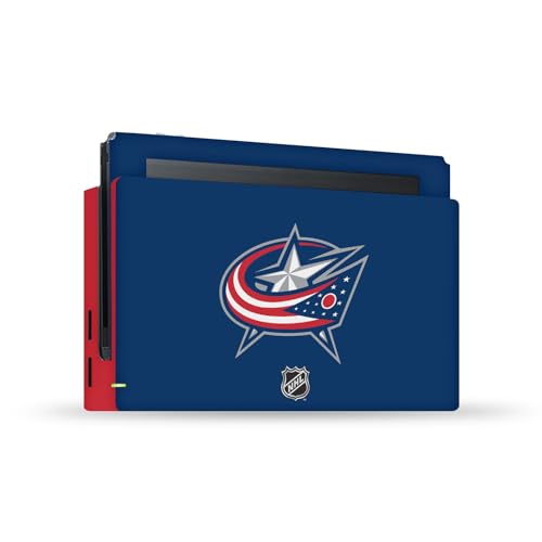 Skin NHL Columbus Blue Jackets pour Nintendo Switch autocollant vinyle protection console et dock
