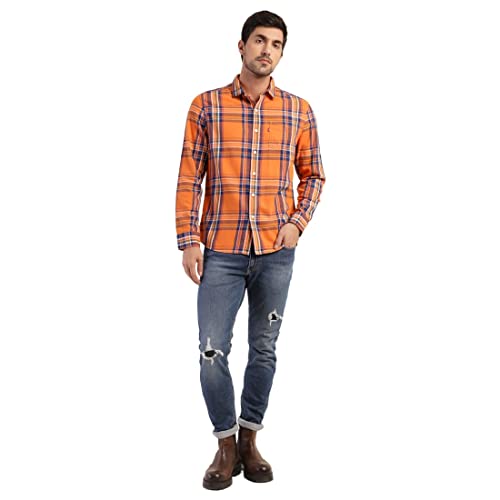 Image of Levi's Men's Checked Slim Fit Shirt