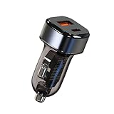 Fonction à deux ports : profitez de la commodité de charger deux appareils simultanément, idéal pour les voyages en famille ou le partage avec des amis.