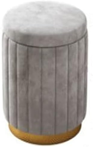 Modern Foldable Makeup Stool with Storage, Compact Design for Bedroom Vanity, Space-Saving Furniture for Makeup and Grooming Essentials
