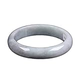 HSUMING Chinese Style Natural Burmese Women Jade Bangle Bracelets,58