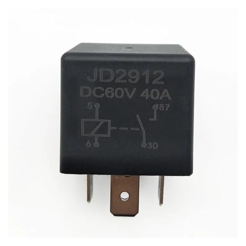 Relais de puissance JD2912 40A 4 broches NO DC60V pour sécurité automobile x10