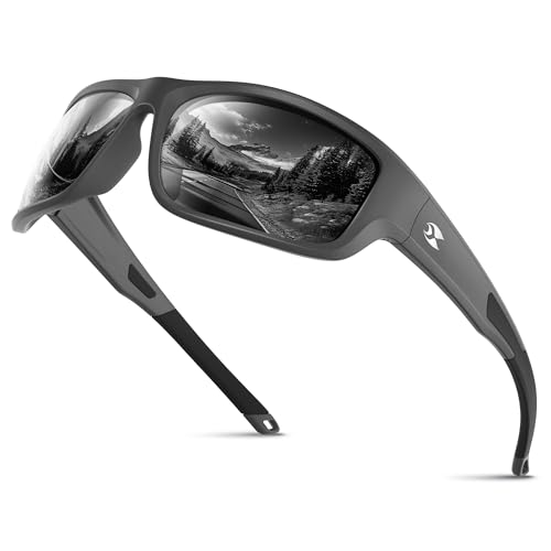 suoso Sports Polarized Sunglasses Wrap Around