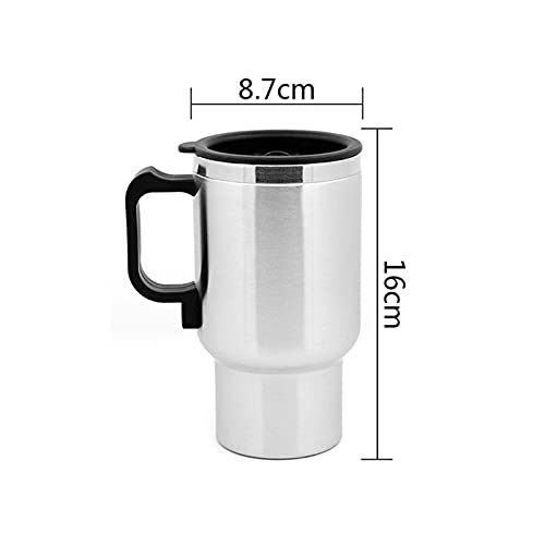 Tetera Eléctrica de Acero Inoxidable para Auto 450ml miniatura 6
