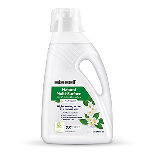 BISSELL Solución Limpiadora Natural Multisuperficies | Agente Limpiador para CrossWave, SpinWave,...