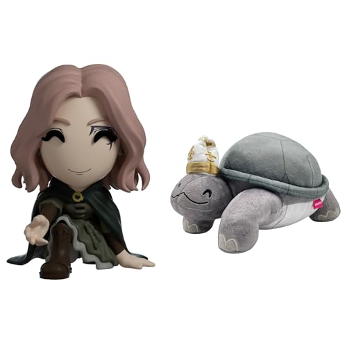 Youtooz Melina 3.7in Vinyl & Miriel Plush 9in Collectible, Melina & Miriel from The Elden Ring Collection, The Elden Ring Collection