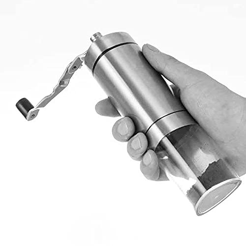 Kaffeemühle Manuelle Espressomühle mit Verstellbarer konischer Keramik Hand-Kaffeemühle mit Keramik-Mahlwerk… – Bild 5