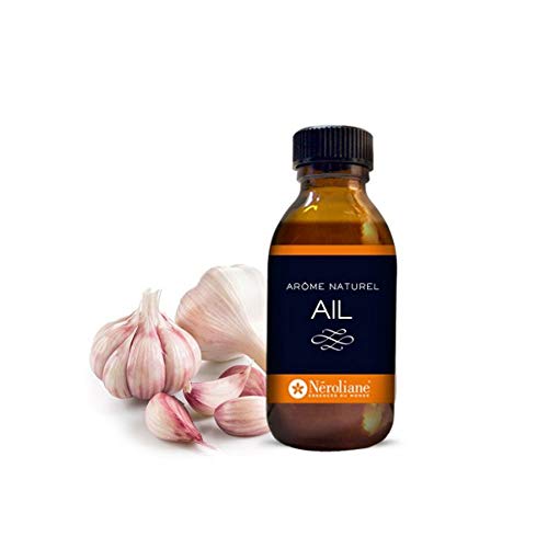 NEROLIANE – Arôme Alimentaire Naturel Ail 50ml – Notes Intenses et Savoureuses – Sauces,...