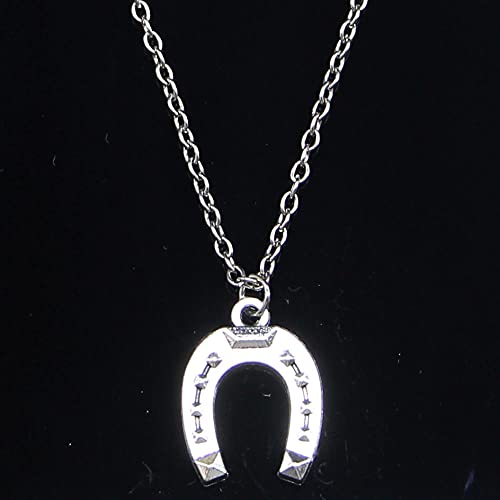 ZOJK Collar 21X16 Mm Colgante De Herradura De La Suerte Corto Largo Collar De Hombre para Mujer Regalo De Joyería Cover