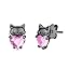 A13-Black-Light Pink Crystal