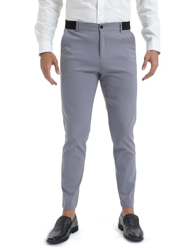 Men's Tapered Leg Slim Fit Casual Pants