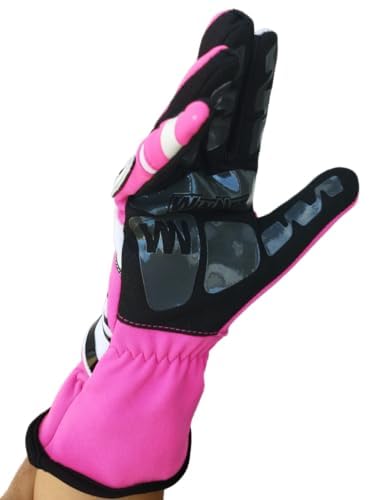 WinNet Guanti guantini per Go-Kart da bimbo bambino per mini Go Kart karting corsa sportivi traspiranti non Omologati