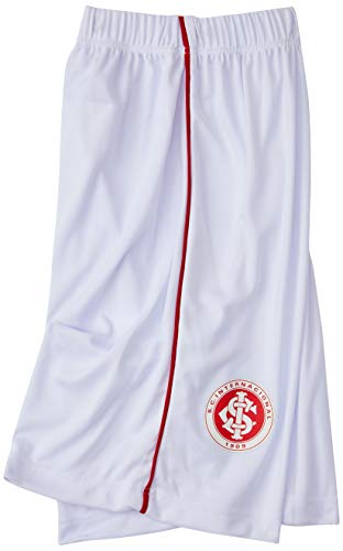 Conjunto camiseta, shorts e meia Internacional, Rêve D'or Sport, Crianças, Vermelho/Branco, 2