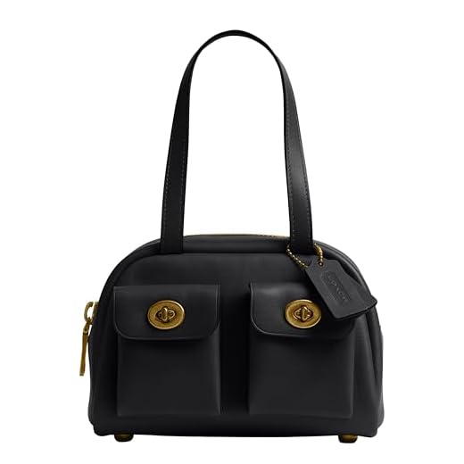 Coach Glovetanned Leather Twin Pocket Bag