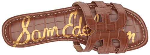 Image of Sam Edelman Bay Flat Sandal Dark Mocha 8 Medium