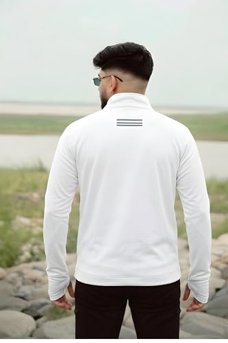 Image of MIA FASHION Men's Sunscreen Jacket with UPF 50+ UV Protection - Lightweight Breathable Quick Dry Summer Jacket for Sun & Pollution Protection, Ideal for Biking, Gym, Hiking & Outdoor Sports