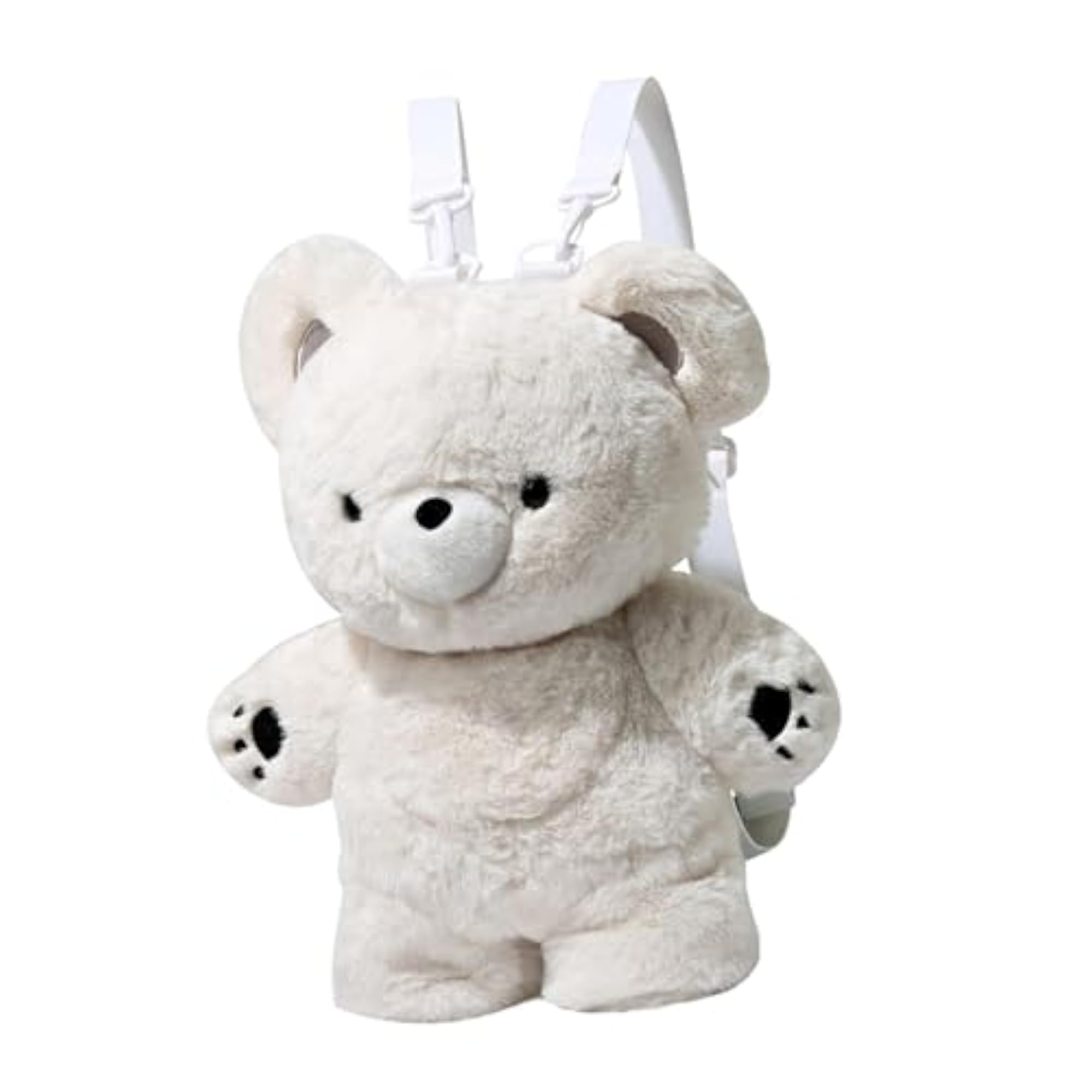 LR Decor E-Shop Plush Bear Backpack, Casual Stuffed Animal