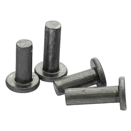 Rivets à tête plate solides M5 anti-vibration pour liaisons de 30mm - 2