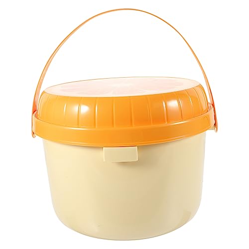 MUELODSIC Creative Toy Storage Bin Lightweight Portable Organizer Case for Home Office and Schools Efficient Toy Organization Handle for Boys and Girls Playrooms and Outdoor Travel Stylish