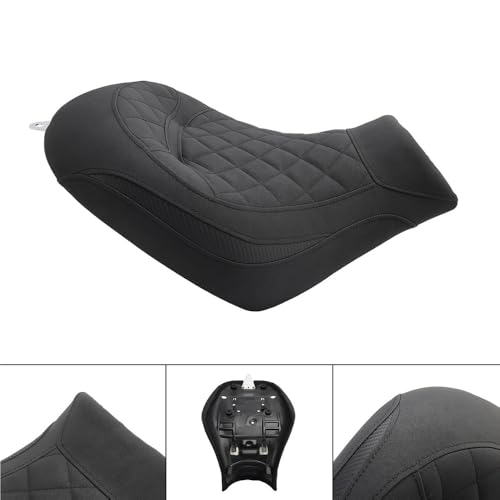 Asiento pasajero trasero y conductor verde para moto V N650 modelos 2015 a 2023 6