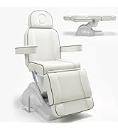 Lexdiwer Fully Electric Facial Massage Bed with 3 Motors for Esthetician, Electric Tattoo Chair f...