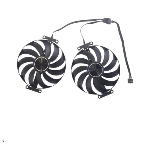 95MM CF1010U12S DC12V 0.45A 5-Pin Graphics Fan for for Dual for Radeon RX 6600 6600XT 6700XT Cooling