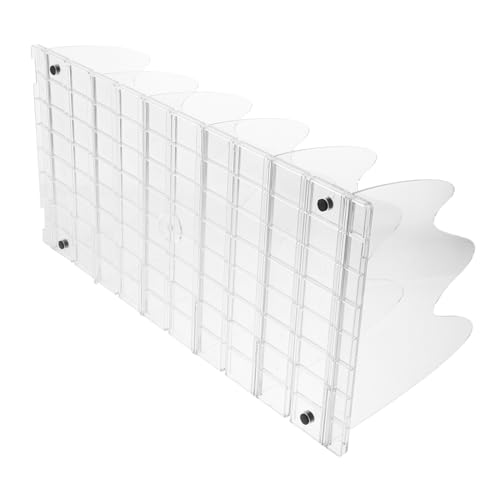 Parliky Clear Acrylic Shelf Dividers for Closet Organization Purse Shelf Organizer for Versatile Storage Closets Bookshelves and More and Design