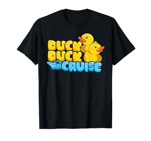 Duck Cruise Crew de goma Cruising Family Vacationing Camiseta
