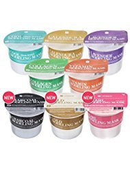 Lindsay Modeling Rubber Mask Cup Pack sets (Pack of 8) - Cool, Calendura, Lavender, Collagen, Vitamin, Charcoal, Gold and Pearl