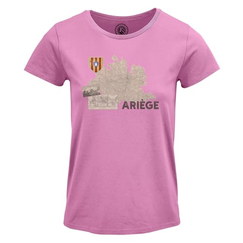 T-Shirt Femme Ariège 09 Col Rond et Coupe Tendance Décontractée