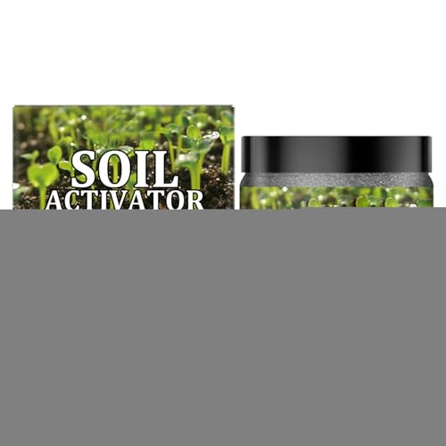 Nbbwwu Activador Pro De Suelo,Acondicionador De Suelo 100g | Abono Activado Para Plantas De Flores Hortalizas Césped Jardinería
