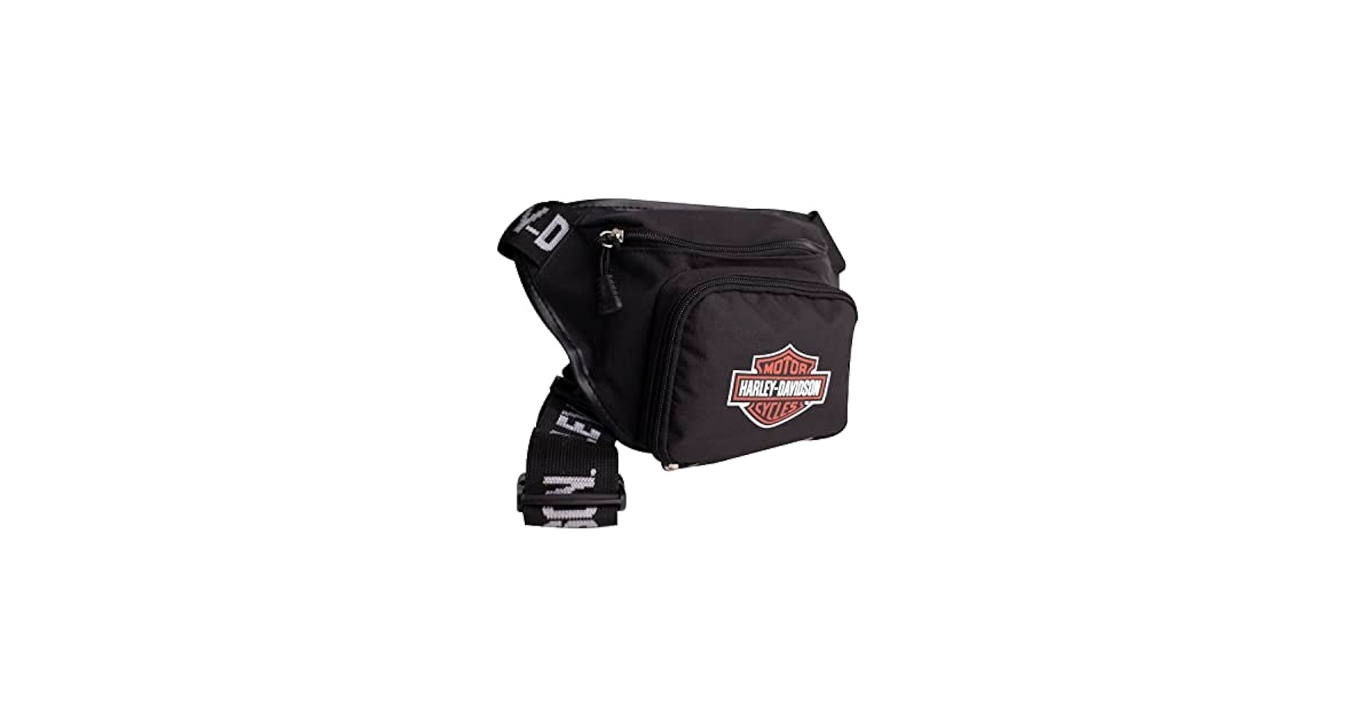 【ブラック】Harley-Davidson ショルダーバッグ Harley-Davidson® Women's Black Ripstop Crossbody Bag | Sling