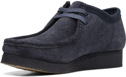 Clarks Men's Wallabee (Ink Hairy Suede)4