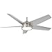 MINKA-AIRE 58" Chubby Brushed Nickel LED Smart Ceiling Fan with Remote