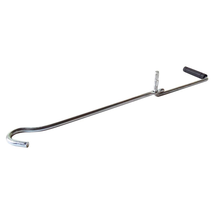 WEKGO Cric a Pantografo 1.5T | Sollevamento fino a 390mm | Base Antiscivolo |Maniglia Pieghevole