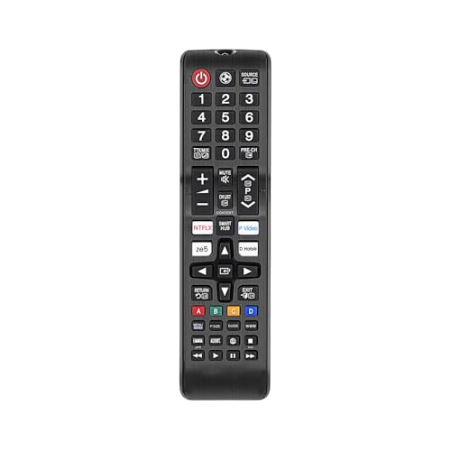 Image of marman Compatible with Samsung Tv Remote Control Suitable for UHD Full HD 4K QLED 6, 7 and 8 Series Tv Models Non Voice Command with Hotkeys - Match Key by Key with Original Remote