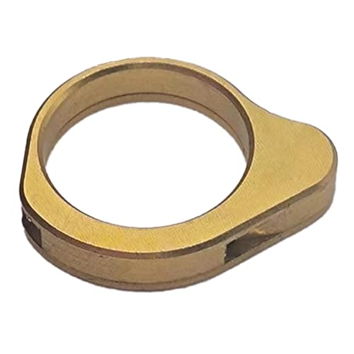 Anillo Silbato Metálico Portátil Sonido Fuerte miniatura 1