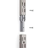 Closet Culture by Knape & Vogt 30 in. Heavy Duty Champagne Nickel Standard Extension Kit