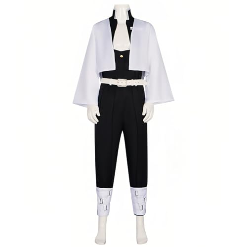 CR ROLECOS Sanemi Cosplay Costume Sanemi Cosplay Kimono Outfit M