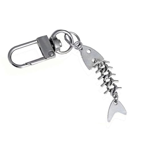 Bijoux métal pour voiture et design arête de poisson suspendu à la taille