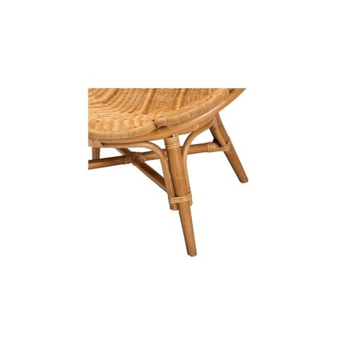 Sillón natural ratán plegable color madera miel miniatura 6