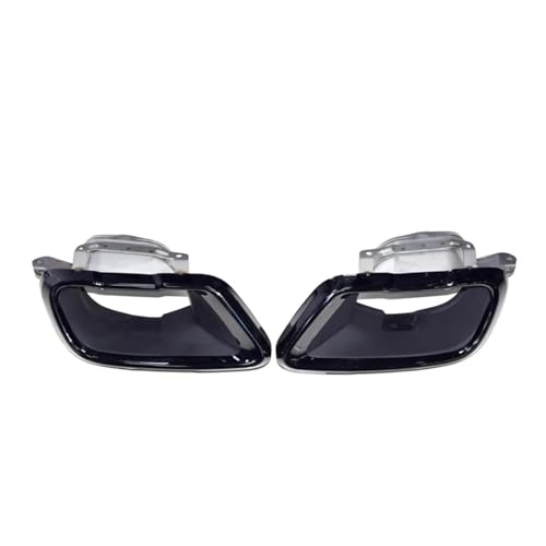 Embouts d'échappement finition noire carrée pour BMW X5 X6 X7 G05 G06 G07