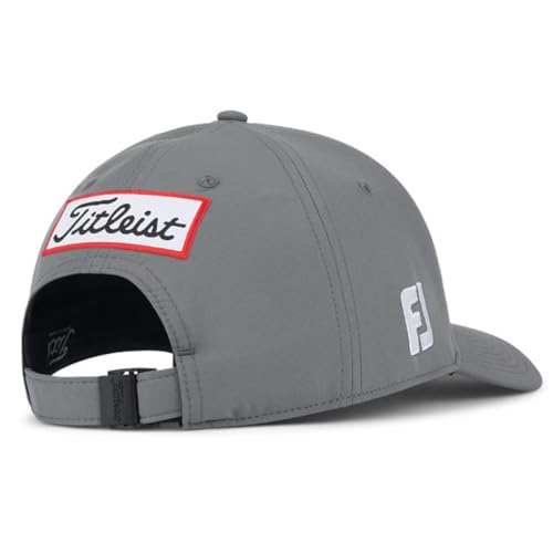 Image of Titleist Tour Performance 2025 Hat (Charcoal /White, Adjustable) Golf Cap