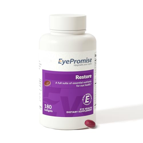 Image of EyePromise Restore Aging Eye Health Supplements, 180 Softgels