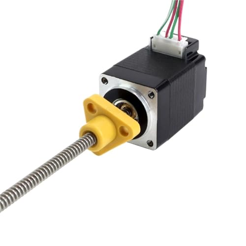 Moteur pas à pas linéaire 28,2mm élimine le jeu mécanique de votre CNC avec sa vis 100mm